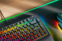 Razer BlackWidow V4 75% (Tactile Switch) Vezetékes Mechanikus Gaming Billentyűzet (Fekete) - Angol (US)