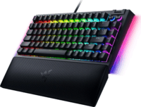 Razer BlackWidow V4 75% (Tactile Switch) Vezetékes Mechanikus Gaming Billentyűzet (Fekete) - Angol (US)