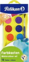 Pelikán Junior Vízfesték ecsettel - 12 színű