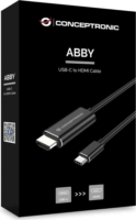 Conceptronic ABBY04B USB-C 3.2 Gen 1 - HDMI 1.4 Kábel 2m - Fekete