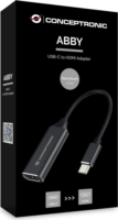 Conceptronic ABBY03B USB-C apa - HDMI anya Adapter