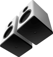 NZXT Relay 2.0 Hangfalpár - Fehér