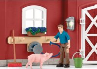 Sleich Farm World Pajta állatokkal