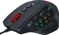 Redragon M811 Aatrox MMO RGB Vezetékes Gaming Egér - Fekete