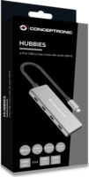 Conceptronic HUBBIES16G 4x USB Type-C 3.2 HUB (4 port)