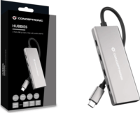 Conceptronic HUBBIES17G 4x USB Type-C / 3x USB Type-A 3.2 HUB (7 port)