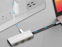 Conceptronic HUBBIES17G 4x USB Type-C / 3x USB Type-A 3.2 HUB (7 port)