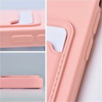 Haffner Apple iPhone 15 Tok kártyatartóval - Rózsaszín