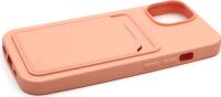 Haffner Apple iPhone 15 Tok kártyatartóval - Rózsaszín