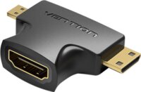 Vention AGFB0 2in1 HDMI anya - Mini/Micro HDMI apa Adapter