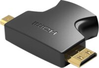 Vention AGFB0 2in1 HDMI anya - Mini/Micro HDMI apa Adapter