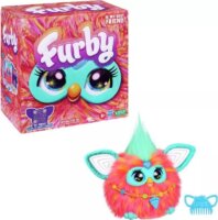 Hasbro Furby korall színű interaktív játék (Angol nyelv)