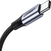 Ugreen US288 USB-A apa - USB-C apa 2.0 Adat és töltőkábel - Fekete/Szürke (2m)