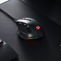 Redragon M806 Bullseye RGB Vezetékes Gaming Egér - Fekete