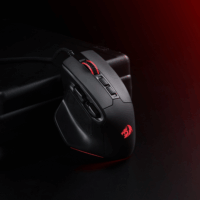Redragon M806 Bullseye RGB Vezetékes Gaming Egér - Fekete
