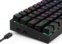 Redragon K599-KNS Deimos (Blue Switch) Wireless Gaming Mechanikus Billentyűzet - Angol (US)