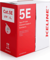 KELine 799053-ECA U/UTP CAT5e Installációs kábel 305m - Szürke
