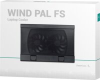 DeepCool DP-N222-WPALFS WIND PAL FS 17" Laptop hűtőpad - Fekete