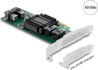 Delock 90585 2x belső NVMe SFF-8643 port bővítő PCIe kártya