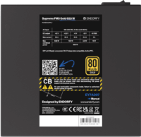 Endorfy 650W Supremo FM5 80+ Gold Tápegység
