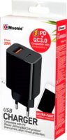 Msonic MY6635K 1x USB Type-C / 1x USB Type-A Hálózati töltő - Fekete (20W)