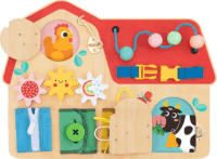 Tooky Toy: Ház alakú állatkás matatótábla