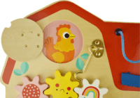 Tooky Toy: Ház alakú állatkás matatótábla