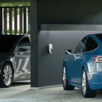 go-e Gemini Elektromos autó fali töltő - Fekete (11kW - 16A / Type-2)