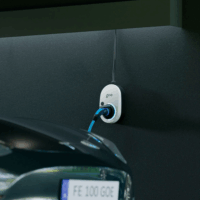 go-e Gemini Elektromos autó fali töltő - Fekete (11kW - 16A / Type-2)