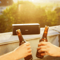 Dockin D Fine Hordozható bluetooth hangszóró - Fekete