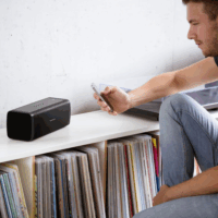 Dockin D Fine Hordozható bluetooth hangszóró - Fekete