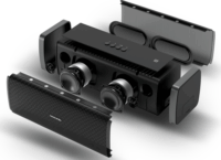 Dockin D Fine Hordozható bluetooth hangszóró - Fekete