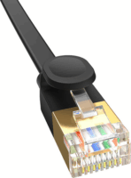 Baseus UTP Cat7 lapos Patch kábel 8m - Fekete