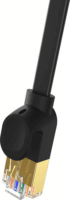 Baseus UTP Cat7 lapos Patch kábel 8m - Fekete