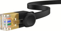 Baseus UTP Cat7 lapos Patch kábel 8m - Fekete