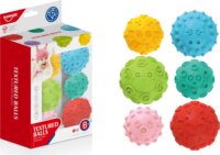 Yixing Toys Tapintásfejlesztő labdák - 6 darabos szett