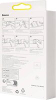 Baseus NanoCrystal Apple Watch S7/S8 Kijelzővédő fólia - 45 mm (2db)