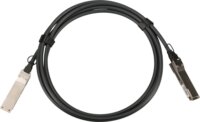 Extralink EX.15784 40Gbps QSFP+ DAC kábel 1m - Fekete