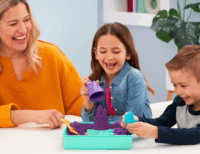 Spin Master Kinetikus Homok készlet 454g - Lila