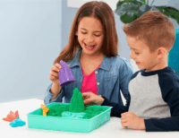 Spin Master Kinetikus Homok készlet 454g - Zöld