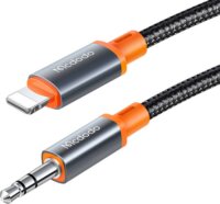 Mcdodo Castle Series CA-0780 Lightning apa - 3.5mm Jack apa Kábel (1.2m)