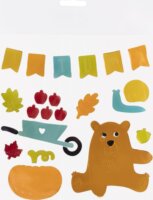 Ablakzselé szett - Medve és tök Dekoráció