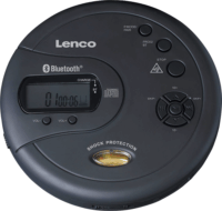 Lenco CD-300 Discman Hordozható CD lejátszó - Fekete