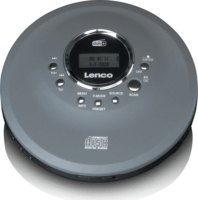 Lenco CD-400 Hordozható CD lejátszó - Szürke