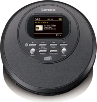 Lenco CD-500BK Discman Hordozható CD lejátszó - Fekete