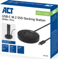ACT AC1501 M.2 SSD Dokkoló és klónozó állomás (USB 3.2 Gen 2 Type-C - NVMe)