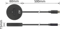 ACT AC1501 M.2 SSD Dokkoló és klónozó állomás (USB 3.2 Gen 2 Type-C - NVMe)