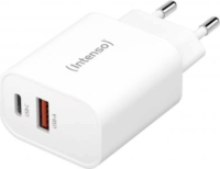 Intenso W30AC USB-C / USB-A Hálózati Gyorstöltő Adapter 30W - Fehér