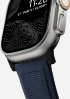 Nomad Rugged Apple Watch S4/S5/S6/S7/S8/S9/SE/Ultra Szíj 42/44/45/49mm - Kék/Fekete
