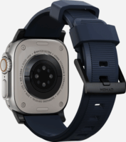Nomad Rugged Apple Watch S4/S5/S6/S7/S8/S9/SE/Ultra Szíj 42/44/45/49mm - Kék/Fekete